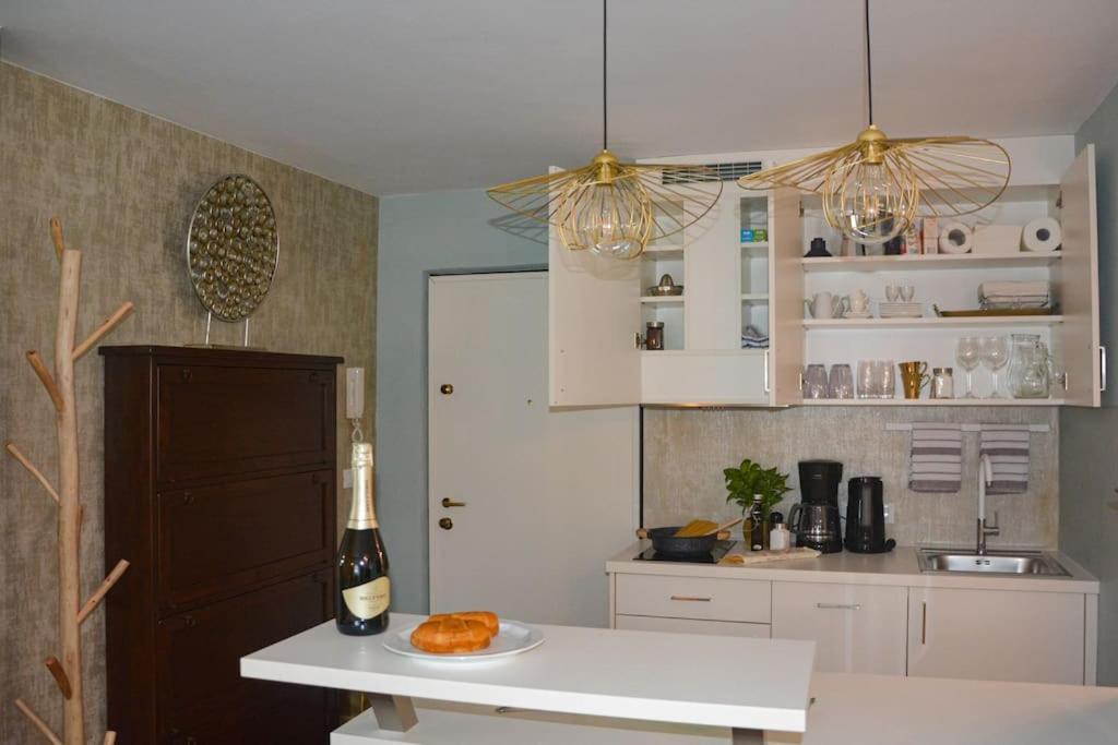 Moderne Ferienwohnung Meran Exterior foto